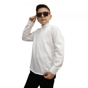 Balti marškiniai berniukui